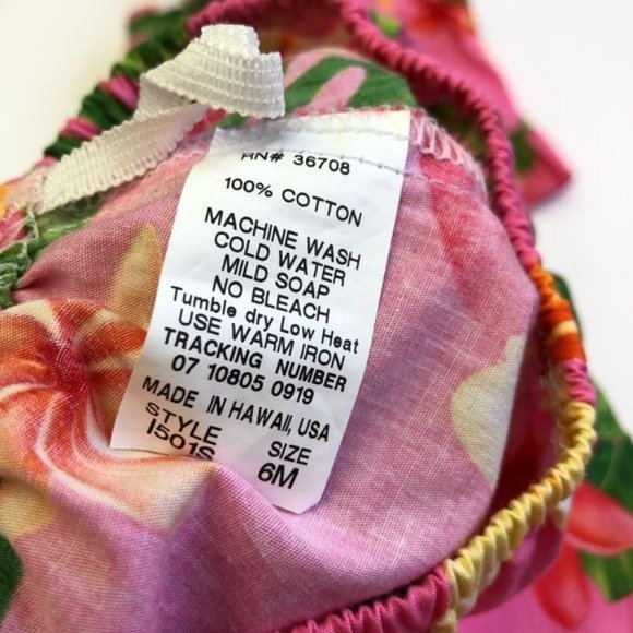 Hawaii Paradise 2 Piece Capri Floral Set | 6 Months - Picture 4 of 5